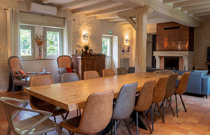 vue d'ensemble salon et séjour